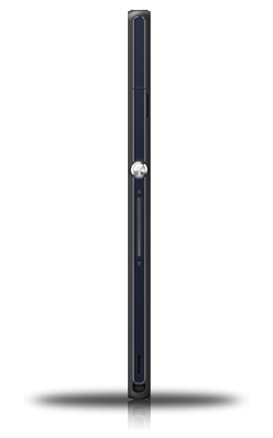 Sony Xperia Z zijkkant Sony Xperia Z zijkkant